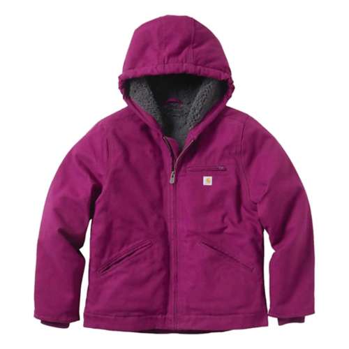 Girls Carhartt Sherpa Lined Sierra Hooded Jacket Hooded Shell Jacket New Look t shirt with embroidered NLM in white Witzenberg Sneakers Sale Online