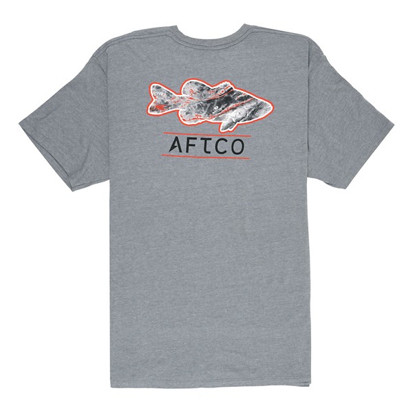 Men's Aftco Mossy Oak Wakeform Bass T-Shirt product image