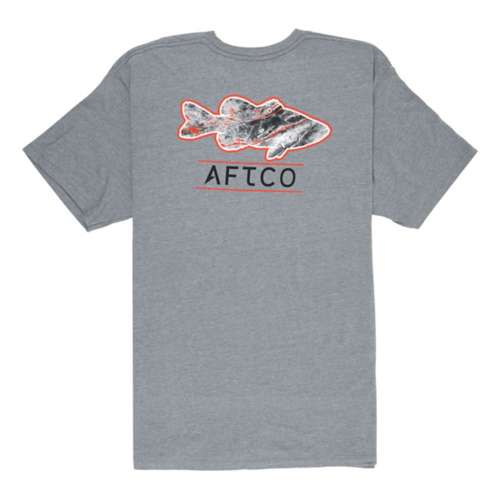 Men's Aftco Mossy Oak Wakeform Bass T-Shirt