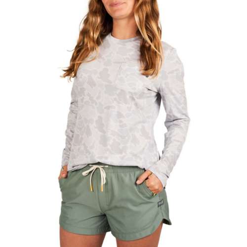 Women's Marsh Wear Buxton Tech Camo Long Sleeve T-Shirt