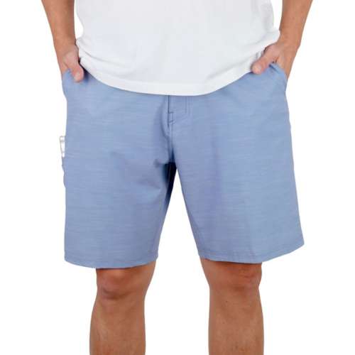 AFTCO 365 Hybrid Chino Shorts for Men - Rain Washed - 32