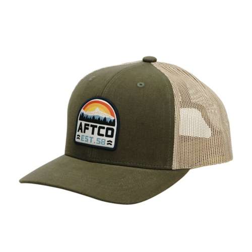 Men's Aftco Rustic Trucker Adjustable Hat
