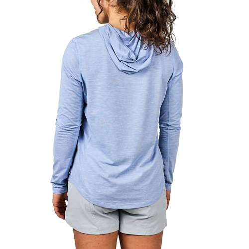 Women's Marsh Wear High Noon Tech Hooded Long Sleeve Cowl Neck T-Shirt