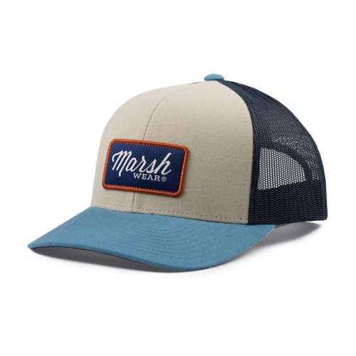 Men's Marsh Wear Script Trucker Snapback Hat
