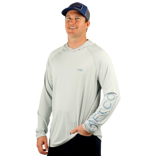 Men's Aftco Samurai Sun Protection Long Sleeve Hooded T