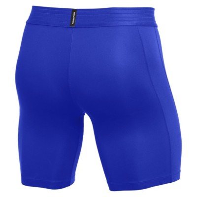 blue nike compression shorts
