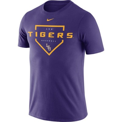 Nike LSU Tigers Dri-FIT Baseball Plate T-Shirt | SCHEELS.com