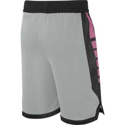 grey and pink nike shorts