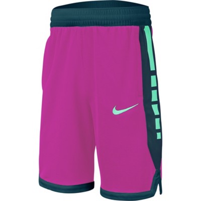 pink nike elite shorts