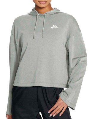nike women's sportswear jersey hoodie