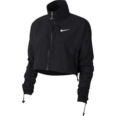 nike woven swoosh jacket