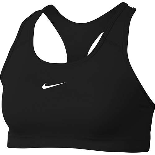 NIKE Nike Swoosh Women's Medium-Support 1-Piece Pad Sports Bra, Pastel pink  Women's Crop Top