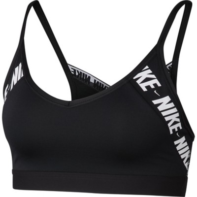 nike indy logo sports bra ladies