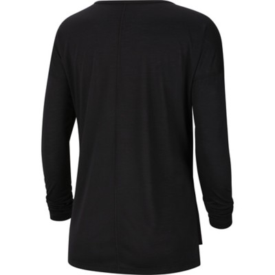 black dri fit long sleeve