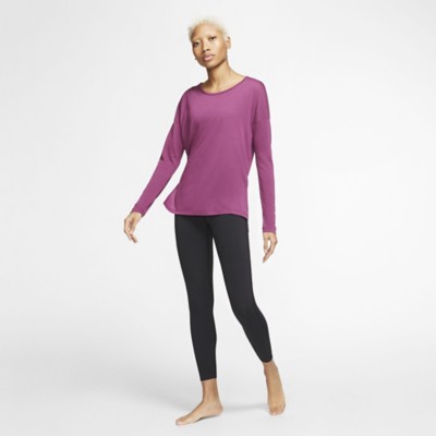 nike yoga long sleeve top