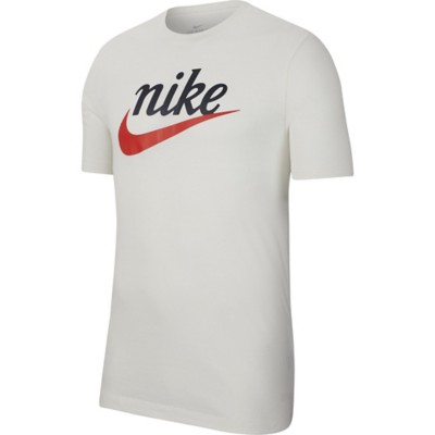 nike heritage t shirt white