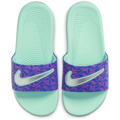 nike kawa print slides