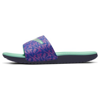 nike kawa print slides