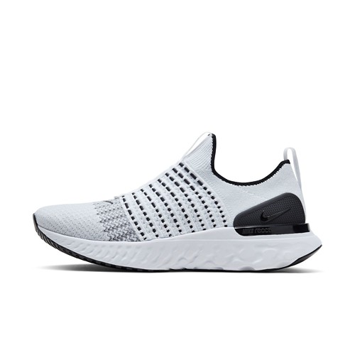 Men s Nike React Phantom Run Flyknit 2 Running Shoes 11 White