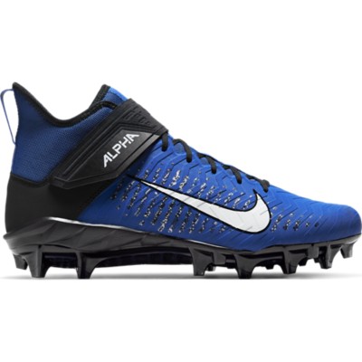 blue football cleats