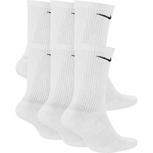 Adult Nike Everyday Plus Cushioned 6 Pack Crew Socks | SCHEELS.com