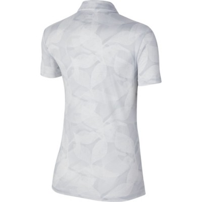 nike floral golf polo