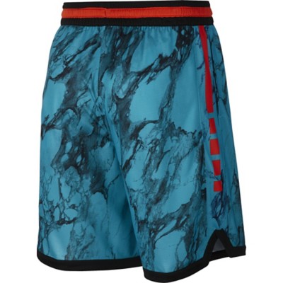 nike elite stripe marble shorts