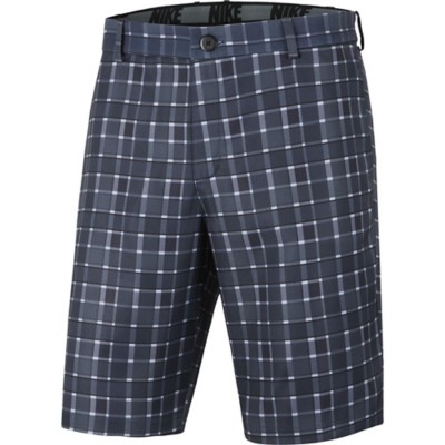 nike plaid golf shorts