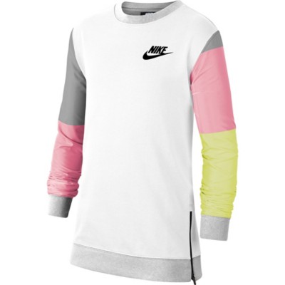 nike sportswear block logo crew