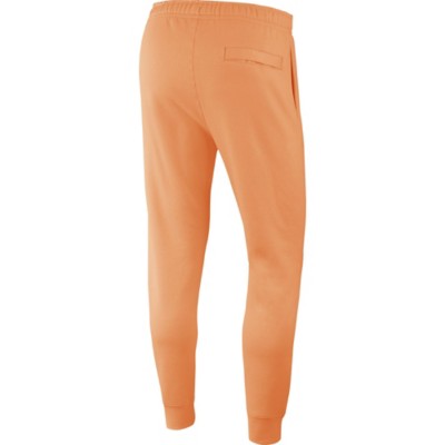 orange mens joggers