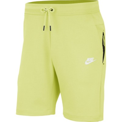 white nike tech shorts