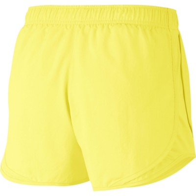 yellow nike tempo shorts