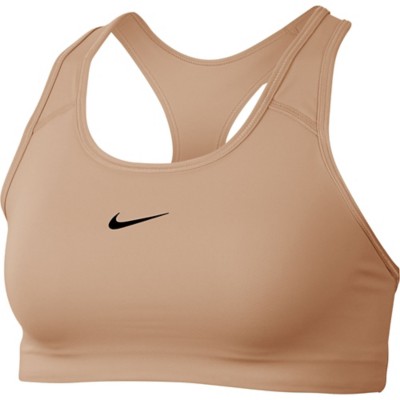 tan nike sports bra