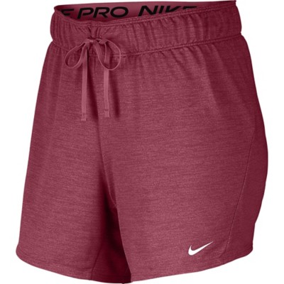 nike dri fit shorts pink