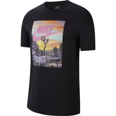 nike t shirt sunset