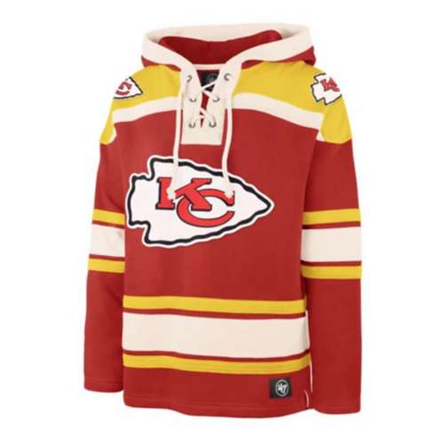 '47 Men's Kansas City Chiefs Lacer Hoodie - Red - M
