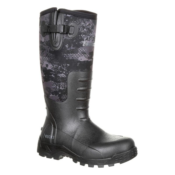 ROCKY Men's  Sport Pro Waterproof Rubber Boots