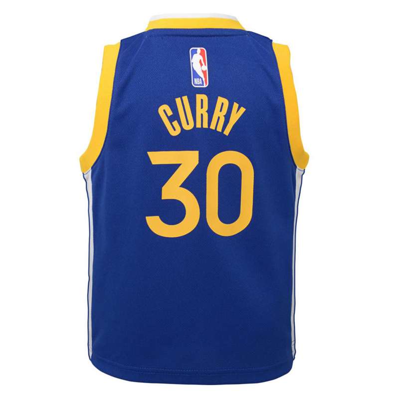 Kids Boy Basketball Jersey Golden State Warriors Stephen Curry #30 Top+Short Set 