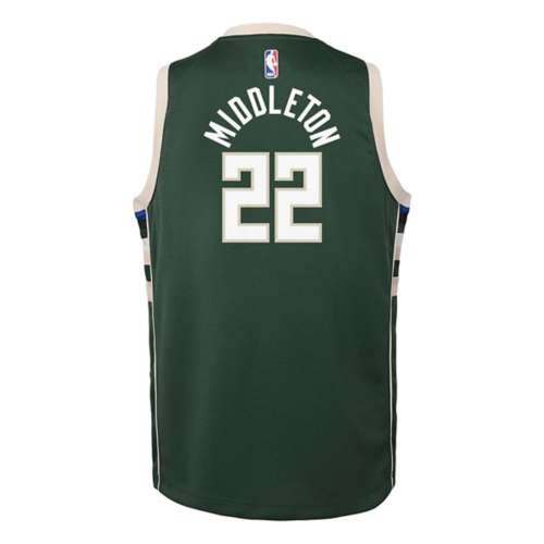 Nike Kids' Milwaukee Bucks Khris Middleton #22 Swingman Jersey