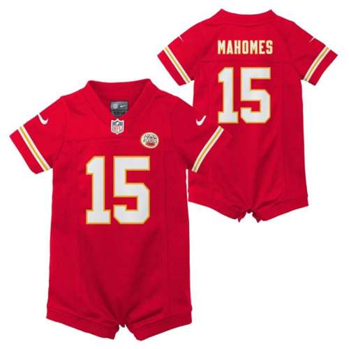 Nike Infant Kansas City Chiefs Patrick Mahomes #15 Romper Jersey - Each