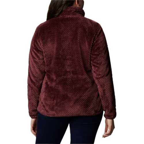 columbia fire side sherpa full zip jacket women's plus sizes