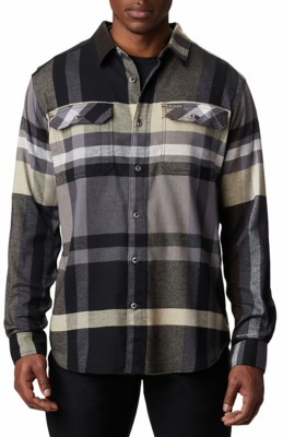 Men's Columbia Flare Gun Stretch Flannel Long Sleeve Button Up Shirt