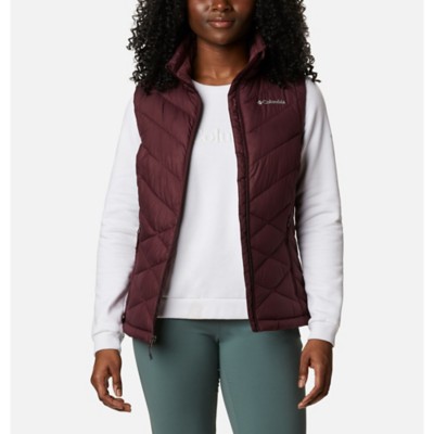 columbia heavenly insulated vest