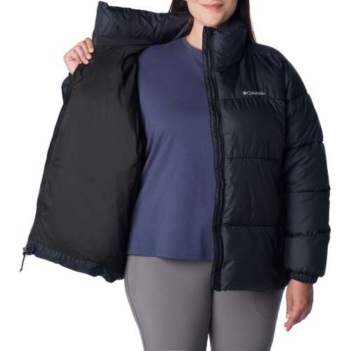 Columbia puffer hotsell jacket plus size