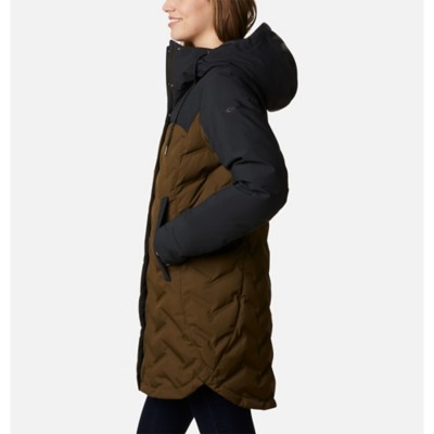 columbia long down jacket