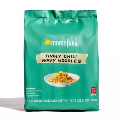 Momofuku A-Sha Tingly Chili Wavy Noodles 5 Servings