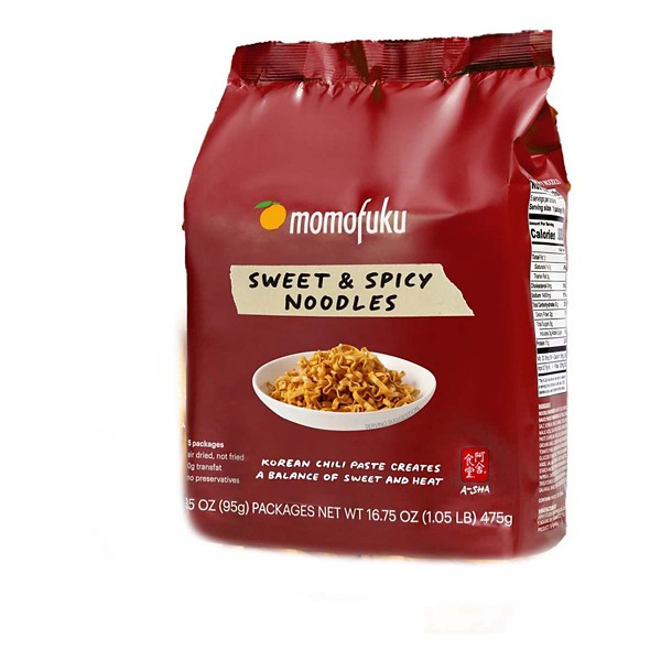 Momofuku Sweet and Spicy Noodles 5 Servings