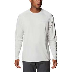 Lids New York Yankees Columbia Americana Terminal Tackle Omni-Shade Raglan  Long Sleeve T-Shirt - White