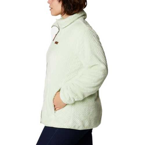 columbia fire side sherpa full zip jacket women's plus sizes