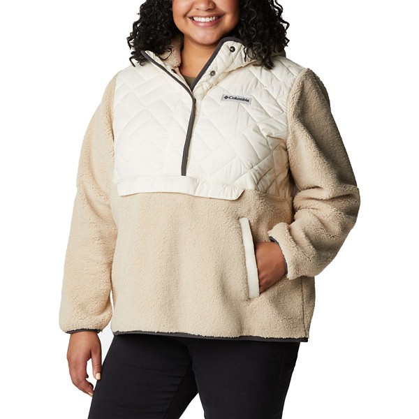Women's Columbia Plus Sweet View™ Fleece Hooded 1/4 Snap Pullover product image